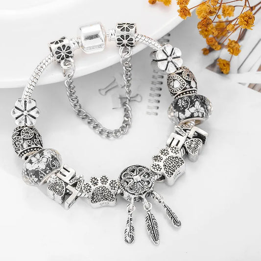 Fashion Dreamcatcher Charm Women's Bracelet